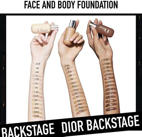 dior backstage 1w warm|Dior Backstage Face & Body Foundation: Hydrating Foundation.